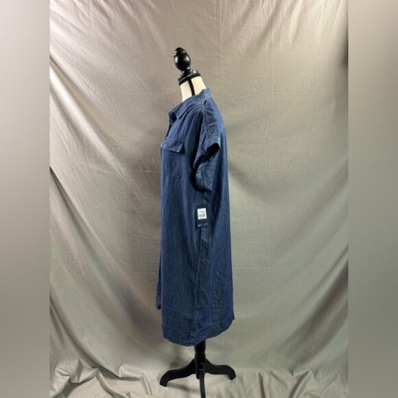 Chaps Denim Shift Dress NWT - Picture 3 of 6